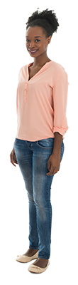 woman standing
