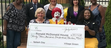 village green splash day